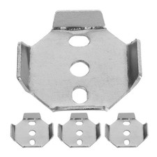 4 Pcs Towel Bar Mounting Hardware Secure for Bars Easy-to-install