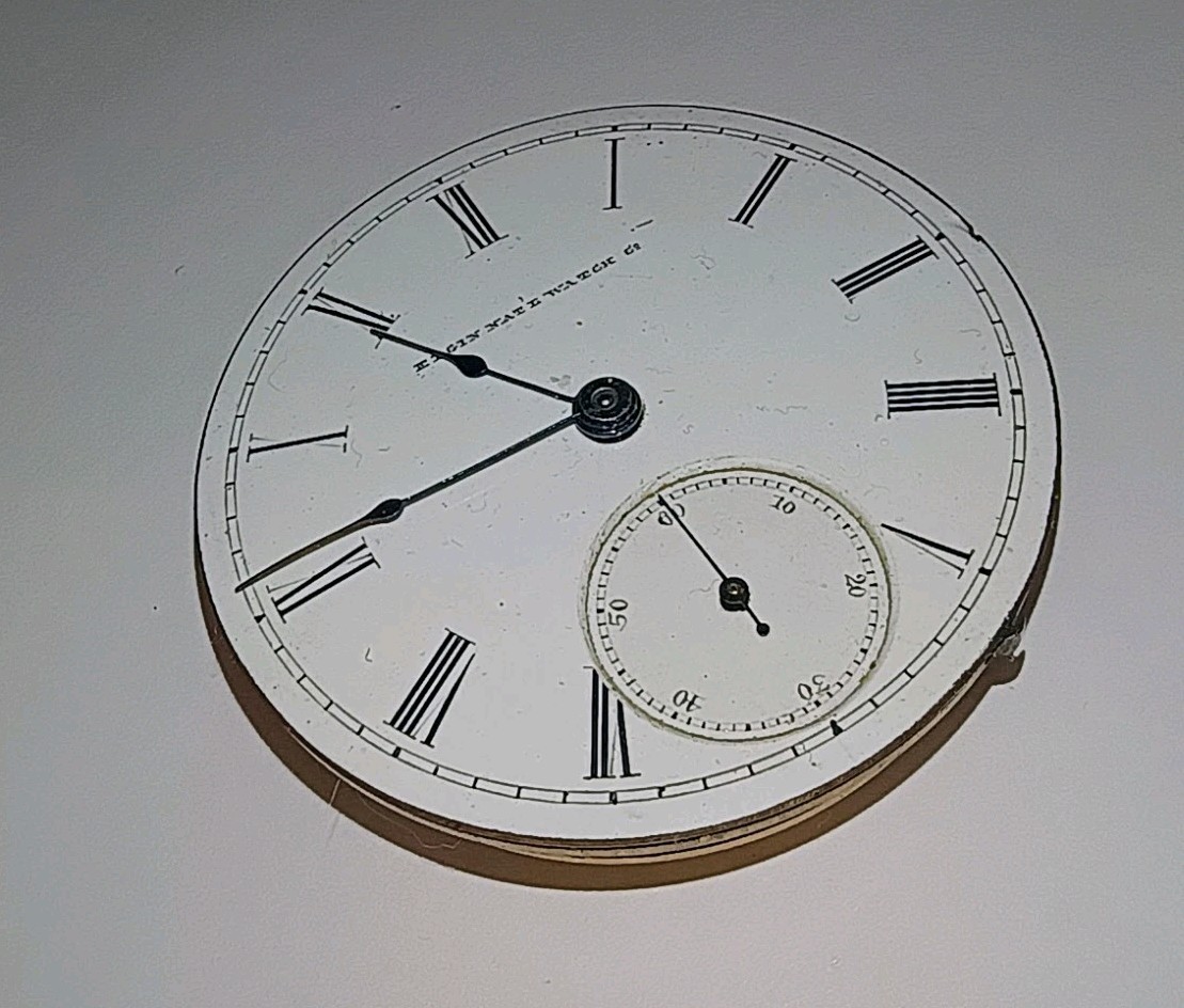 G.M. Wheeler 1883 Antique 18S Hunter Elgin Pocket Watch Grade 82 13 Jewels