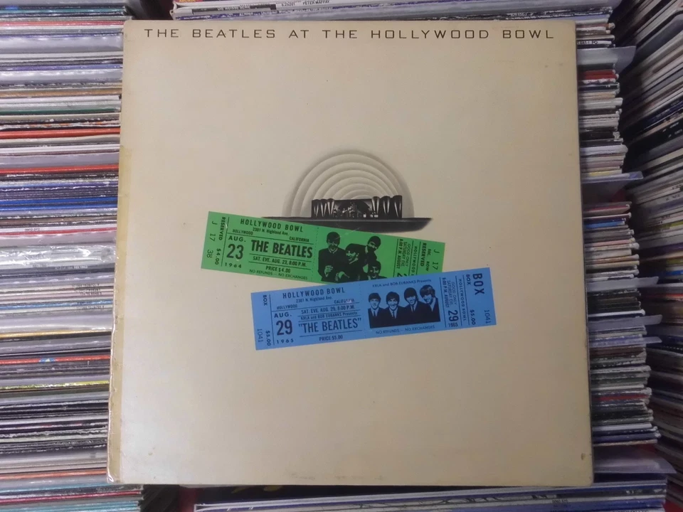 THE BEATLES LP: AT THE HOLLYWOOD BOWL (UK; Parlophone – EMTV 4( - Bild 2 von 4