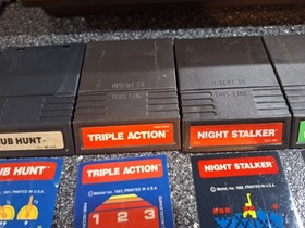 Mattel Intellivision Console Bundle With Games TESTED WORKING READ ALL!