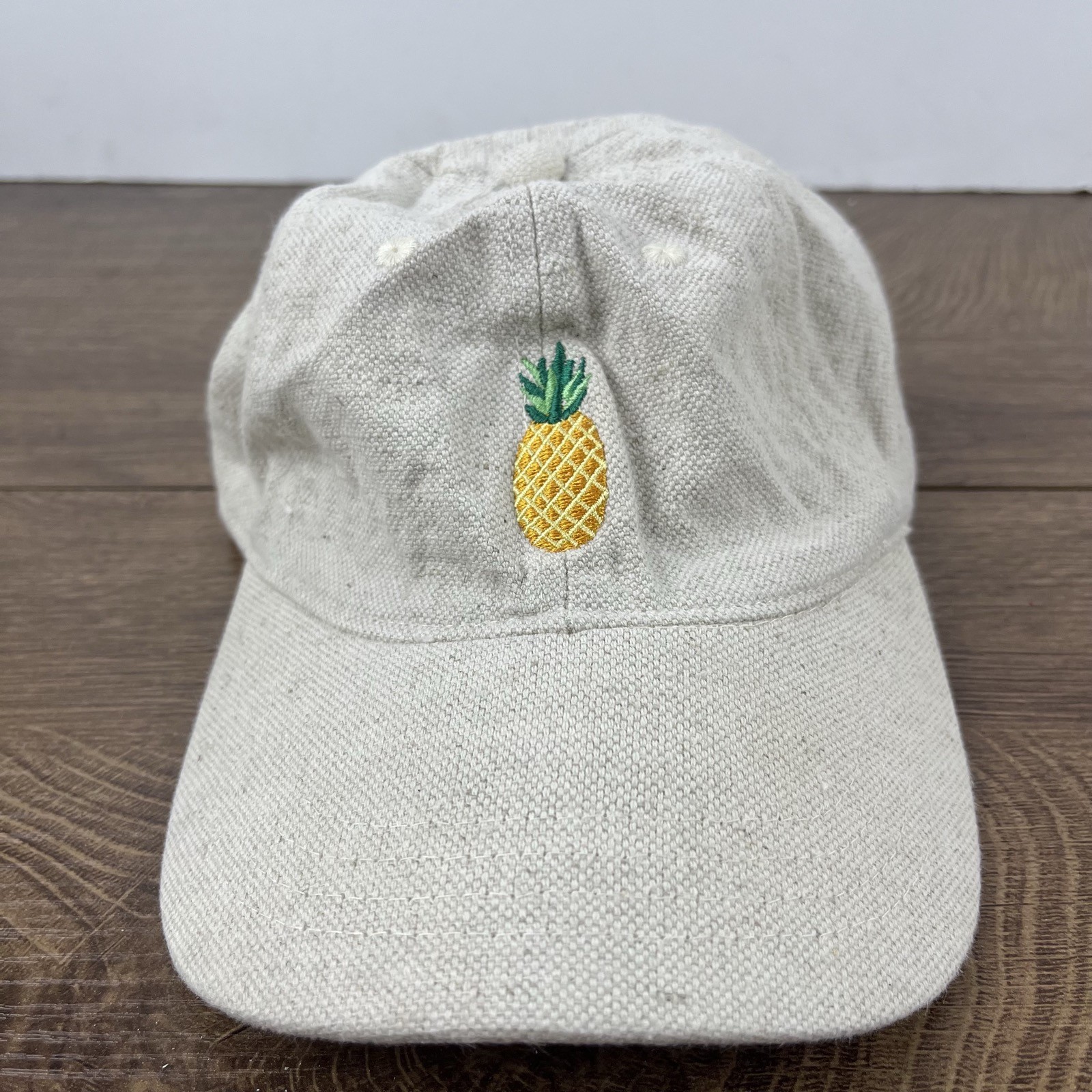 Pineapple Hat Pineapple Adjustable Hat Tan Brown … - image 4