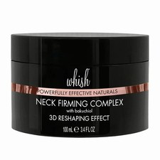 NEW WHISH CLEAN BEAUTY NECK FIRMING COMPLEX 3.4 Oz WITH BAKUCHIOL SKIN CREAM