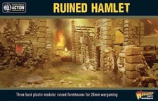 Bolt Action Ruined Hamlet Gaming Terrain
