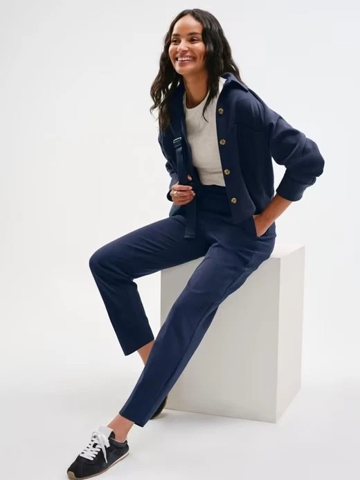 ATHLETA Endless High Rise Pant 0 | Navy #533636 NEW