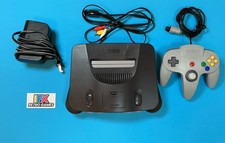 Nintendo 64 Console, Controller, AV Cable and OEM power supply TESTED WORKING