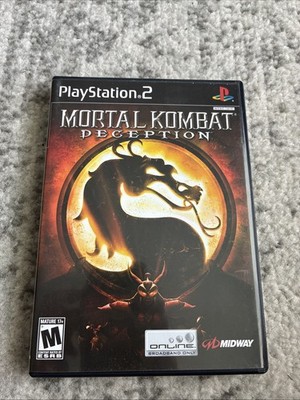 Mortal Kombat: Deception (Sony PlayStation 2, 2004) CIB Tested Working Ps2