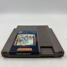 Gun.Smoke (Nintendo Entertainment System NES, 1988) Cartridge & Sleeve Tested