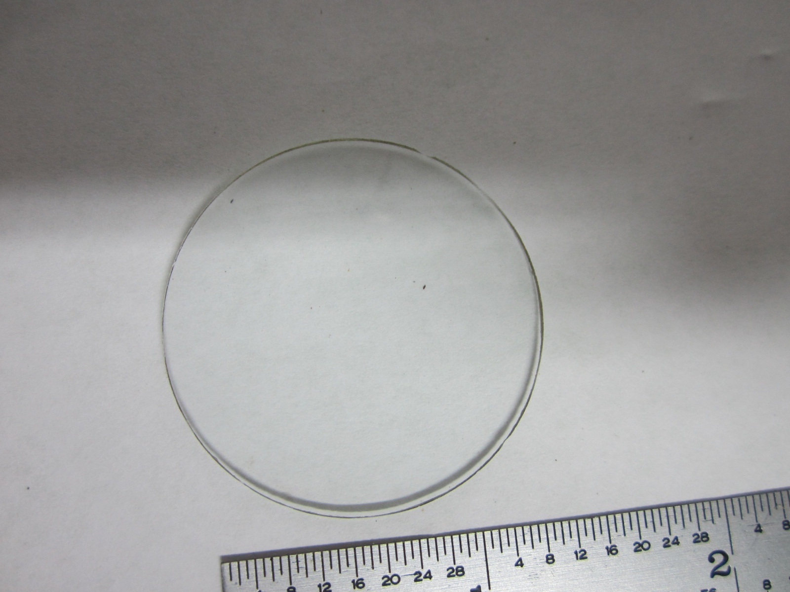 Verre De Montre Mineral 29.5mm X 1.5mm - Transparent, Anti-Rayures, Réparation Horlogerie