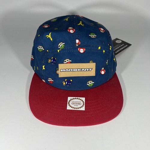 Mario Kart 5 Panel Adjustable Cap Hat Culturefly 2020 New With Tags FREE SHIP