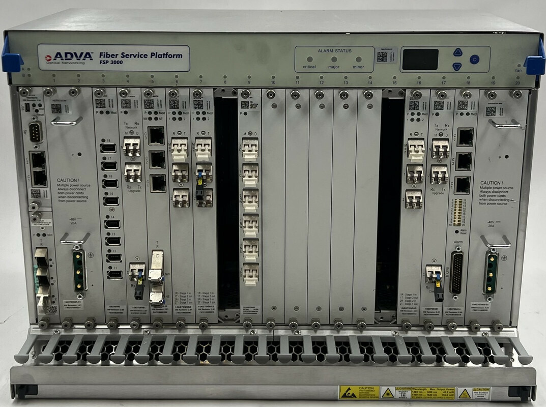 ADVA FIBER SERVICE PLATFORM FSP 3000R7-7HU 1078800021-02