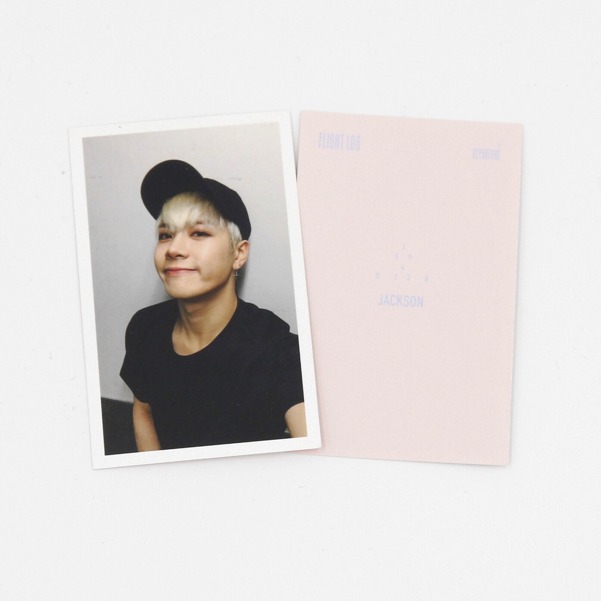 GOT7] FLIGHT LOG:DEPARTURE / FLY / Official Photocard - Jackson | eBay