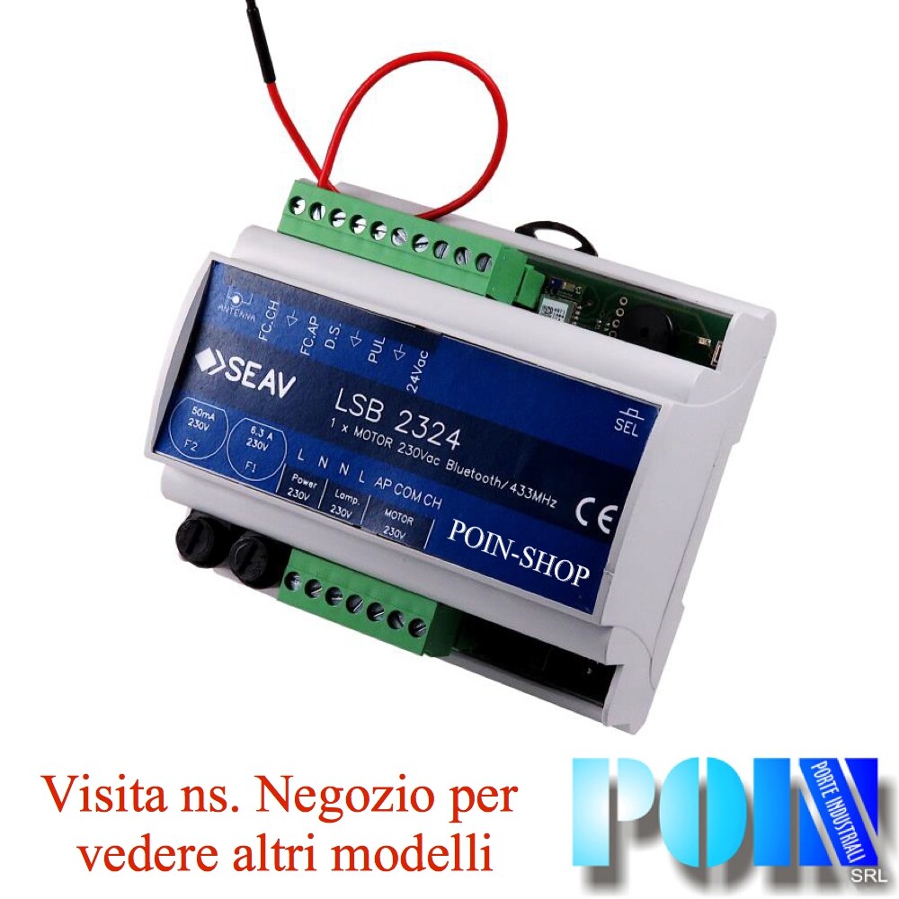 Centralina Universale Bluetooth 230V per Cancelli Scorrevoli e Basculanti