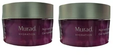 2 x Murad Hydration Nutrient Charged Water Gel 1.7 FL OZ  x 2 Step 3 Moisturize