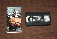 WWF - Mick Foley: Madman Unmasked (VHS, 2000) WWE WCW CACTUS JACK MANKIND