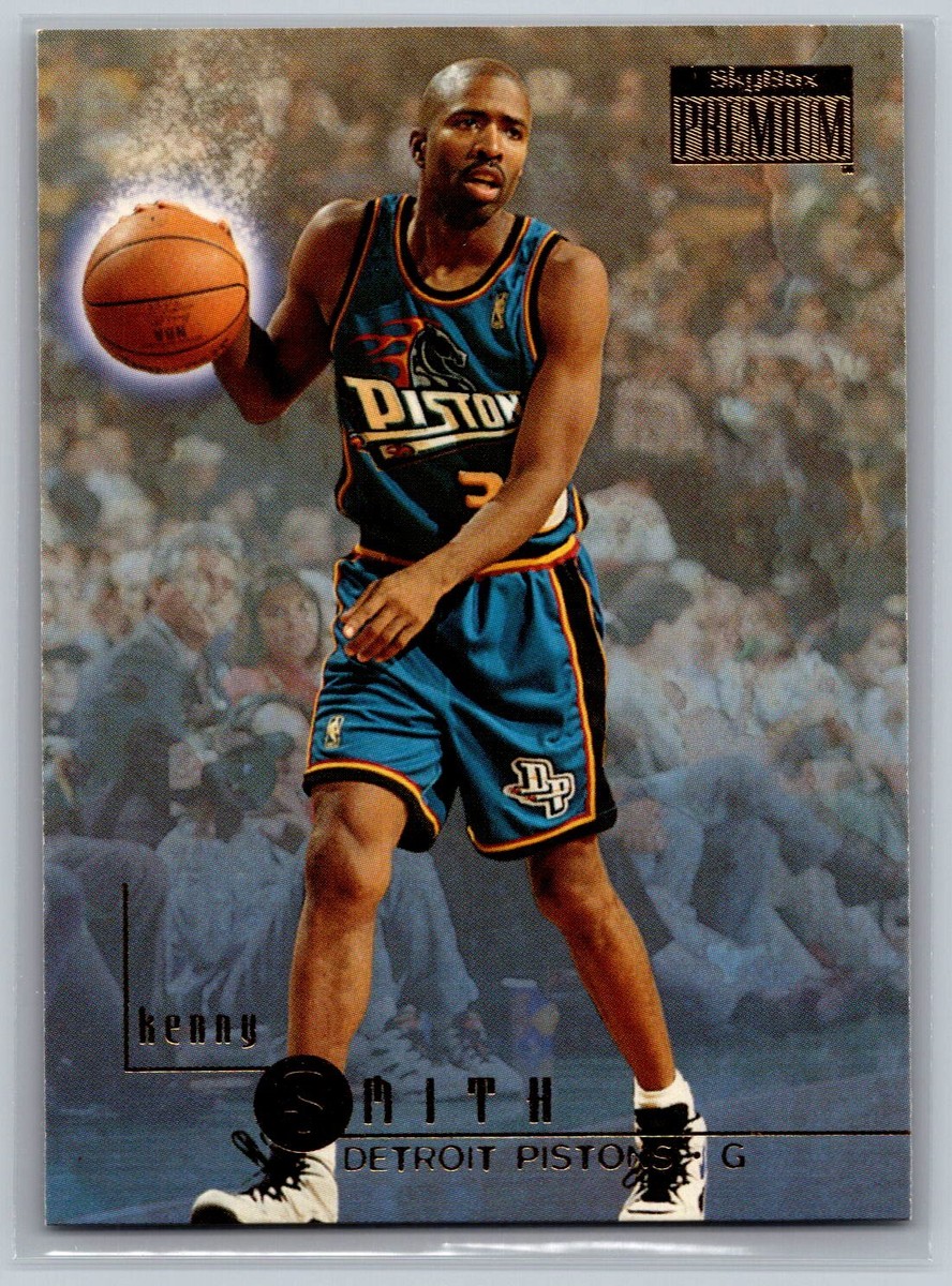 1996 SkyBox Premium Basketball #153 Kenny Smith Detroit Pistons | eBay