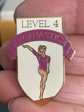 Level 4 gymnastics Lapel Pin K531