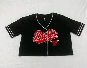 bulls crop jersey