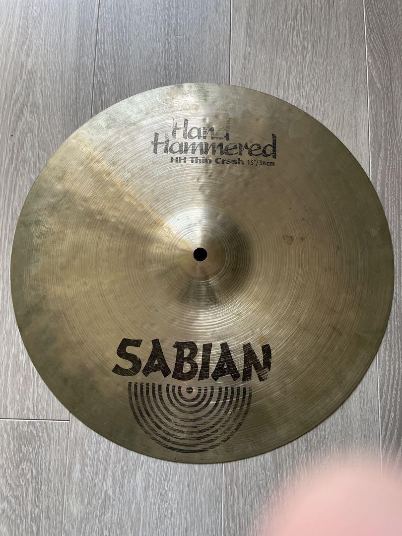Rare Sabian Hand Hammered Thin Crash 15 Inch | eBay