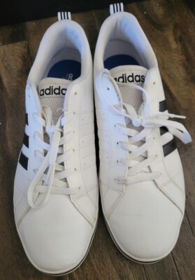 Size 12 - adidas VS Pace White Black | eBay display picture 1