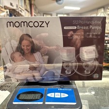 Momcozy S12 Pro V Dual Double Hands-Free Cordless Breast Milk Pump Baby NEW
