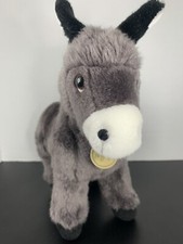 Miyoni By Aurora Donkey Plush Stuffed Animal 12  NICE