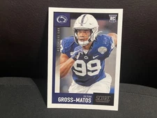 2019 Panini Score Draft Yetur Gross-Matos RC #340 Panthers