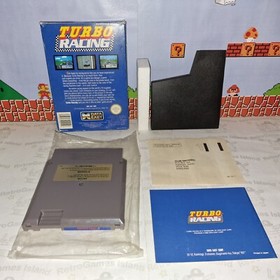 TURBO RACING NINTENDO NES PAL A VERSIONE UKV CIB COMPLETO