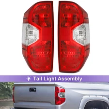 Rear Tail Lights Brake Lamps Fit For 2014-2021 Toyota Tundra Left+Right Sides