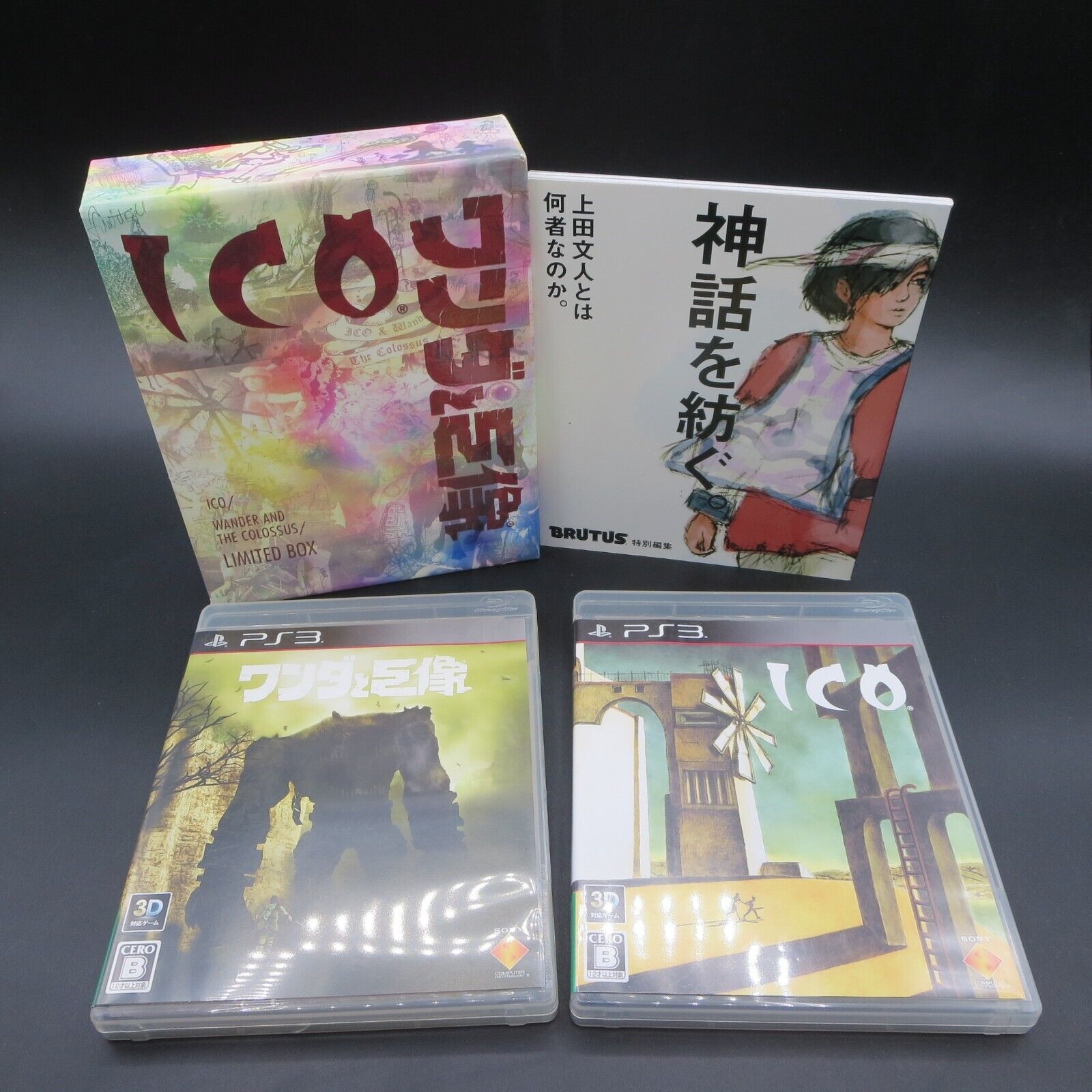 Japan PS3 ICO/Shadow of the Colossus Limited Box special booklet, F/S