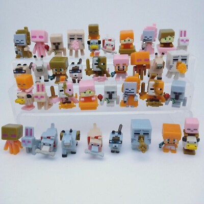 Kids Toys 36pcs Minecraft Mini Action Figure Set Actionfiguren Style D