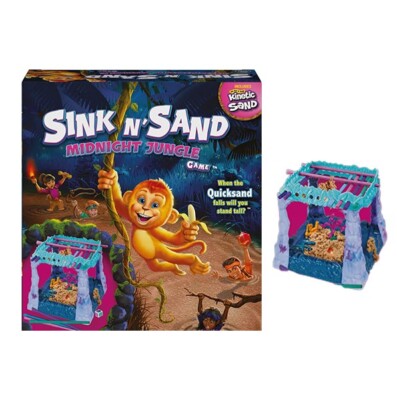 Board Game with Kinetic Sand Indoor Outdoor Toys for Montessori