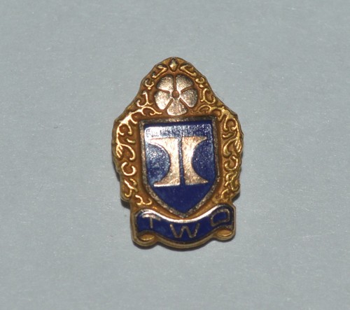 HILTON Hotels Corporation Service Award Pin 10K GF 2 Years Excellent Conditions