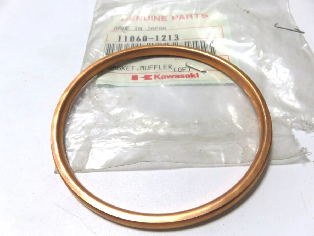 OEM GENUINE KAWASAKI ZRX1200 ZX7R ZX6R EXHAUST MUFFLER CONN GASKET