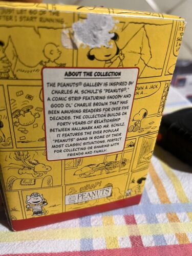 Hallmark 2002 Peanuts Gallery Snoopy Home Sweet Home Trinket Box Christmas - Picture 10 of 12