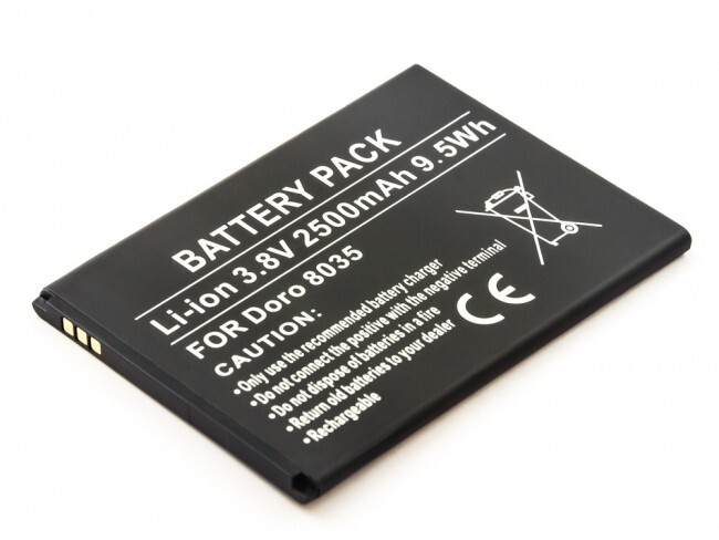 Battery For Doro 8035 Replace DBT-2500A / DSB-0170 2500mAh 3.8V