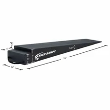 Race Ramps RR-TR-8XL 8" H Extra Long Trailer Ramp 6.3 Degree Approach Angle Pair