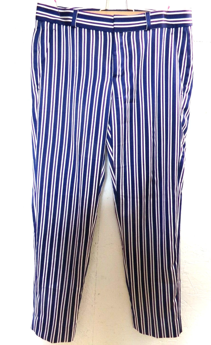 Banana republic avery striped pants sale