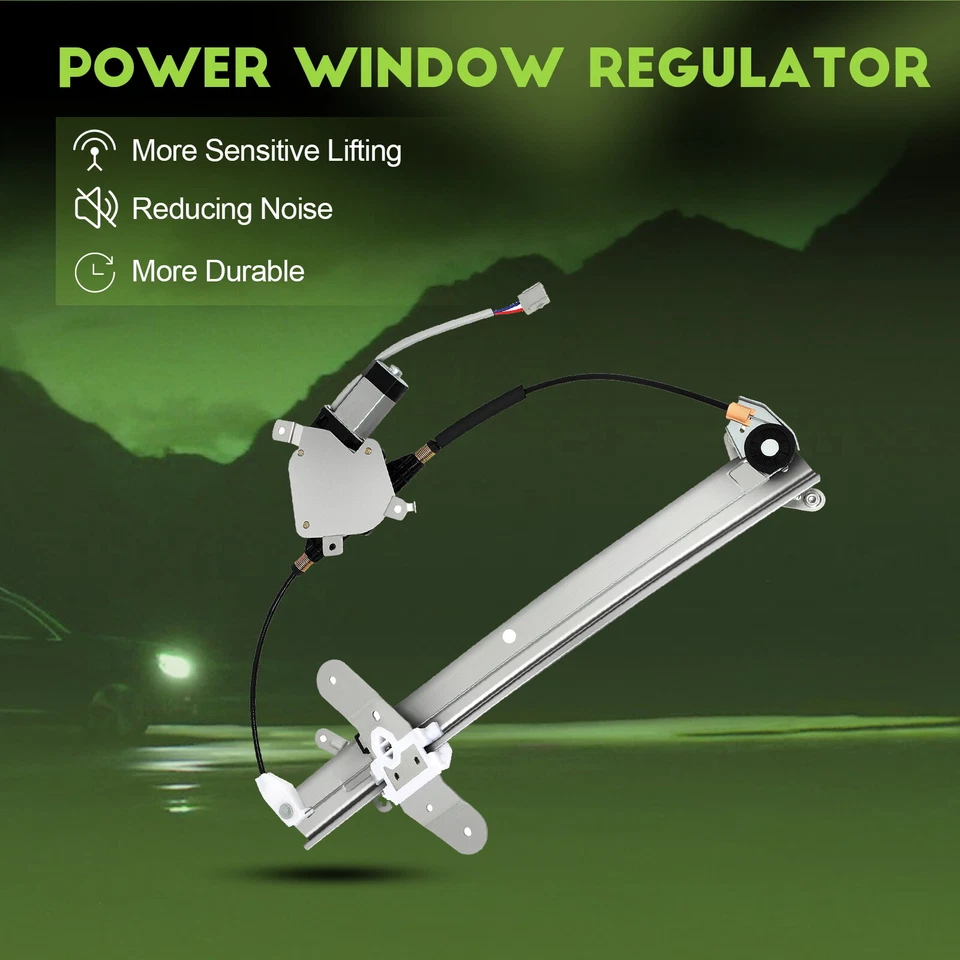 Regulador de ventana eléctrica delantero izquierdo con motor Lincoln Town Car 1998-2011 4,6 L Foto 3 de 4