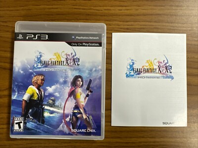 Final Fantasy X/X-2 HD Remaster (Sony PlayStation 3, 2014) CIB