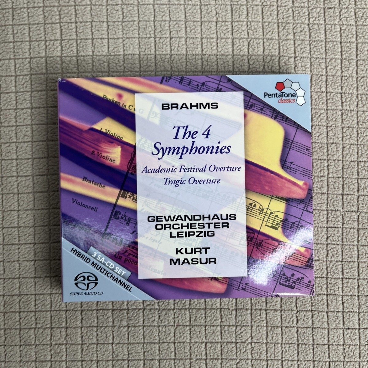 Symphonies 3 &amp; 4 (Hybr) (Ms)［CD］ Brahms / Bohm, Karl - BRAHMS: SYMPHONIES NOS. 3 & 4 (SHM-CD