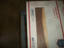 1 PC WALNUT LUMBER WOOD AIR DRIED BOARD LOT 66A CARVING BLOCK FLAT CLEAR