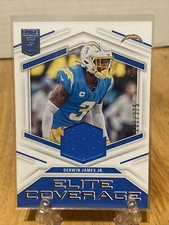 2023 Donruss Elite Derwin James Jr Elite Coverage #14 Game Worn Patch /375
