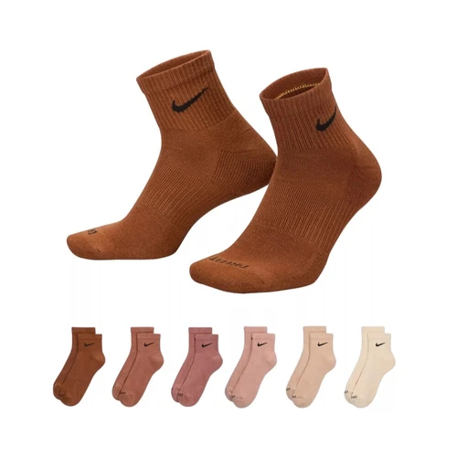 Nike Dri-FIT Everyday Plus Cushioned Training Ankle Socks - 6 Pack