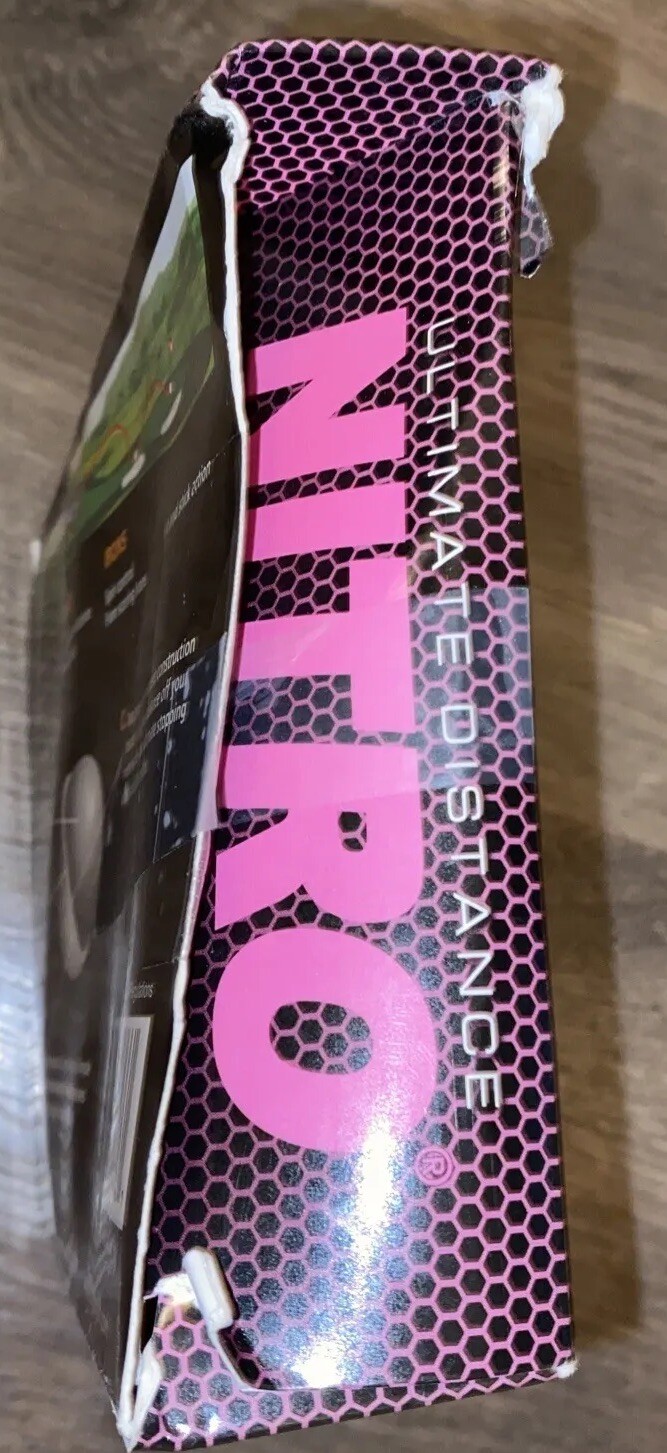 Nitro Golf Ultimate Distance Golf Balls Pink 12 Pack