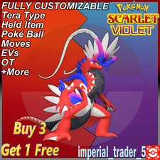 Pok mon Scarlet and Violet Koraidon W/ Best 6IV Customizable