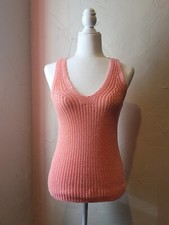 Loft Light Pink Knit Sweater X-small
