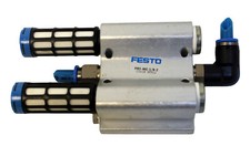 Festo PRS-ME-1/8-2 Manifold Block with 2 Filters