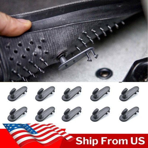 10X FOR TOYOTA LEXUS SCION Floor Mat Hook Retention Hold Down Fixing