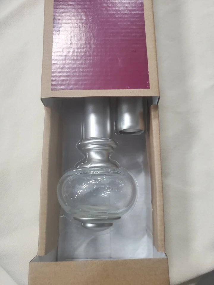 Juego de varillas para cortinas de espino 36" a 72" finales de bolas de vidrio Foto 4 de 4