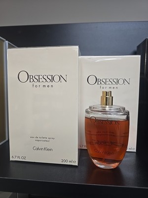 Calvin Klein Obsession 6.7oz. Men's Eau De Toilette Spray